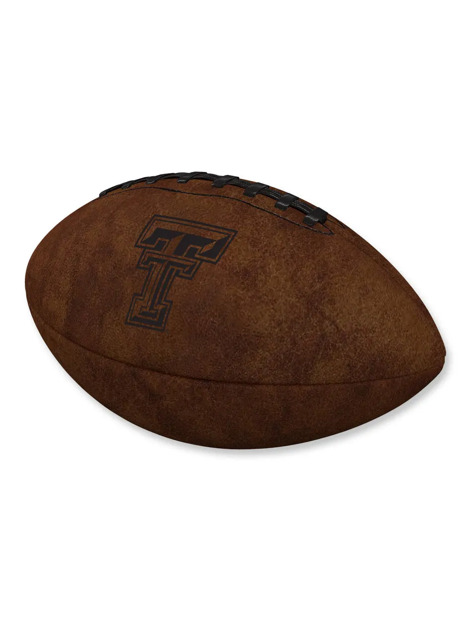 Texas Tech Double T "Vintage" Mini Football