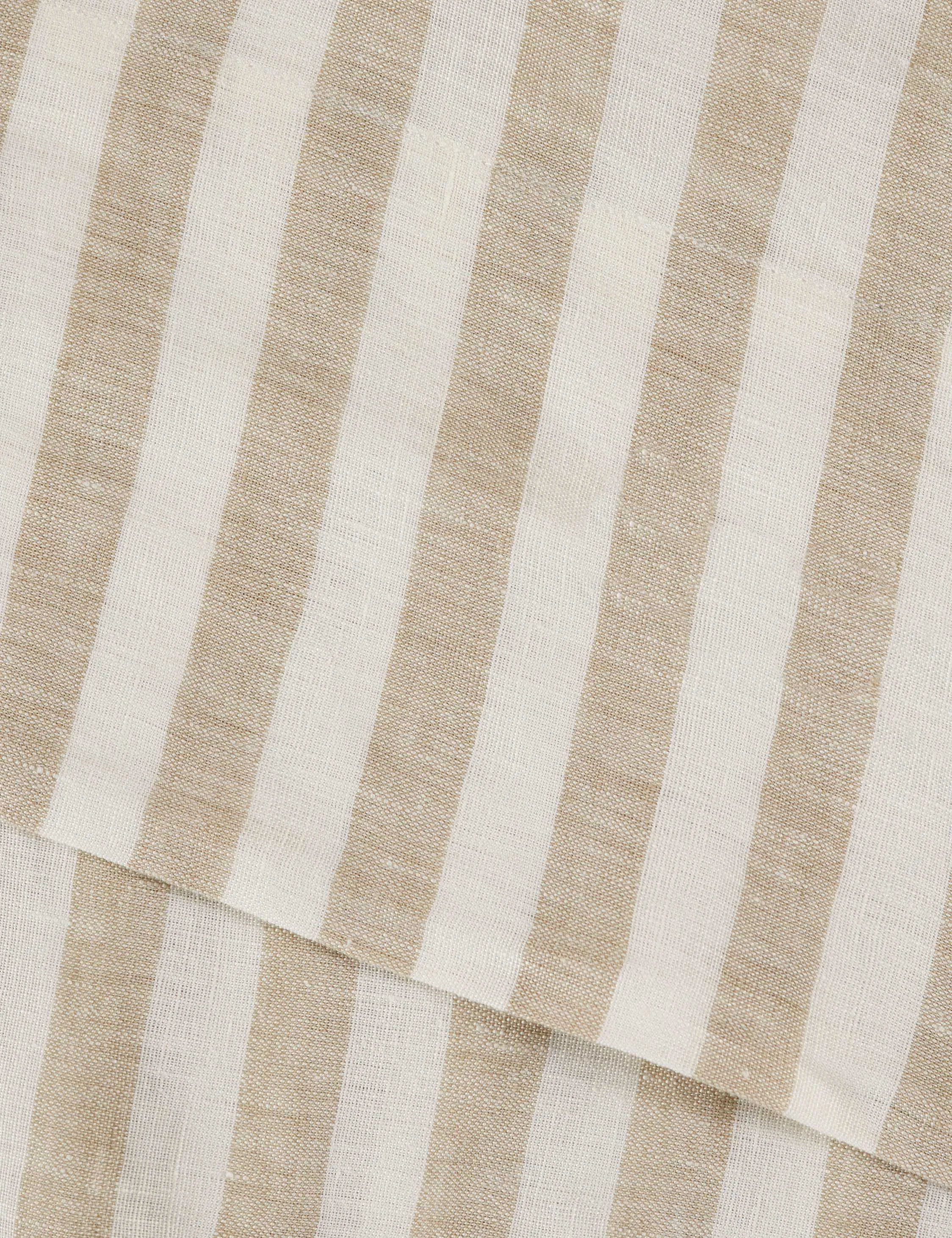 Thayer Striped European Flax Linen® Sheet Set