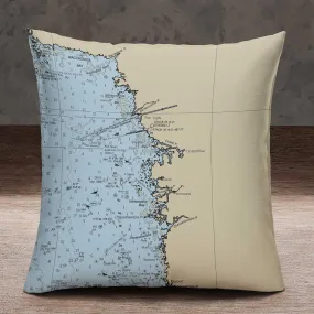 The Crystal River Square Pillow Cover