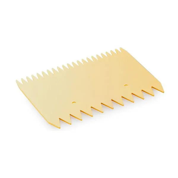 Thermohauser 3000237243 Double-Sided Comb / Scraper, Pointed Teeth, 4-5/16" x 3"