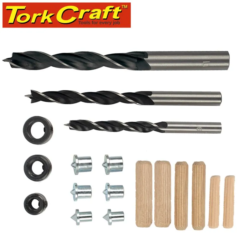 TORK CRAFT DOWEL KIT 6/8/10MM - 43 PIECE DOW20043