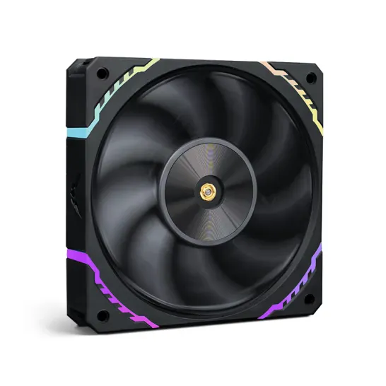 Valkyrie ARGB 12CM PWM 正葉 Case Fan - Black 黑色 VK-S12-BK