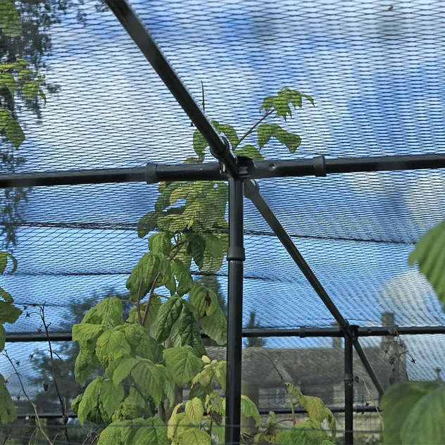 Vegetable Cage Roof Net - ¼" (7mm) Woven Diamond Mesh