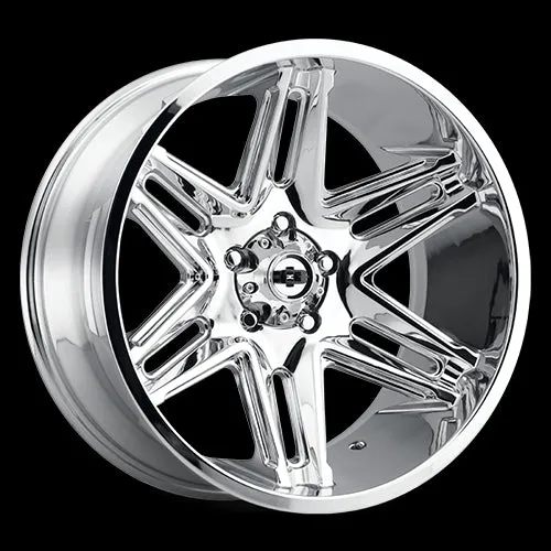 Vision Off-Road 363 Razor 20X10 5X127 -25mm Chrome