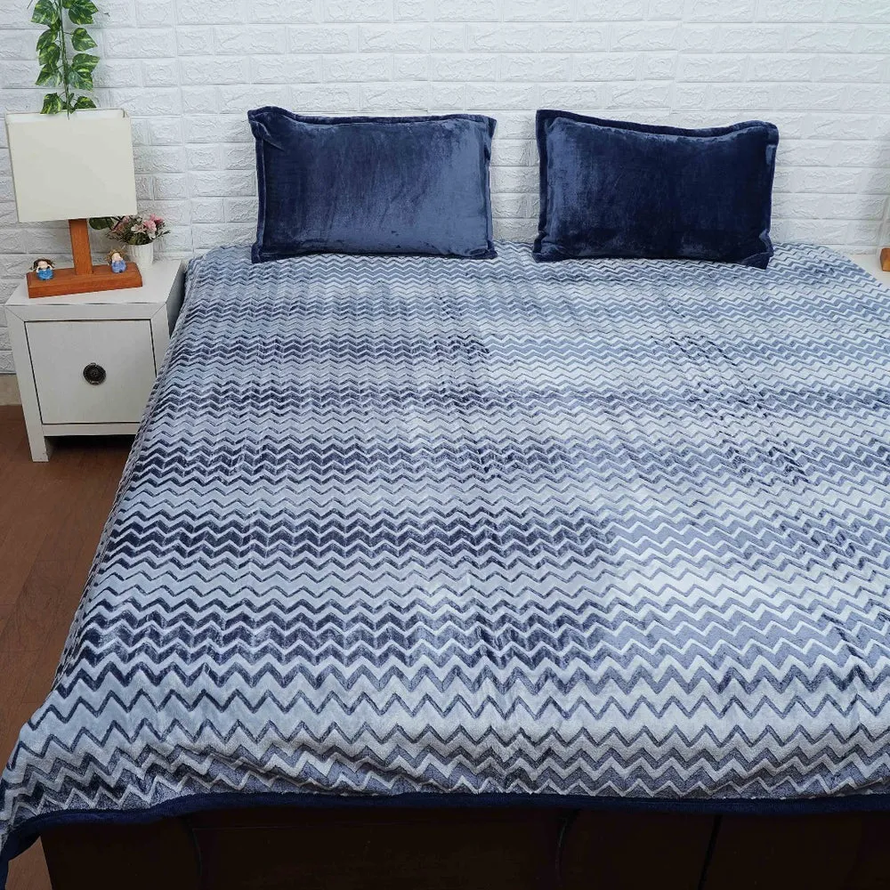 Warm Bedding Set - Indigo