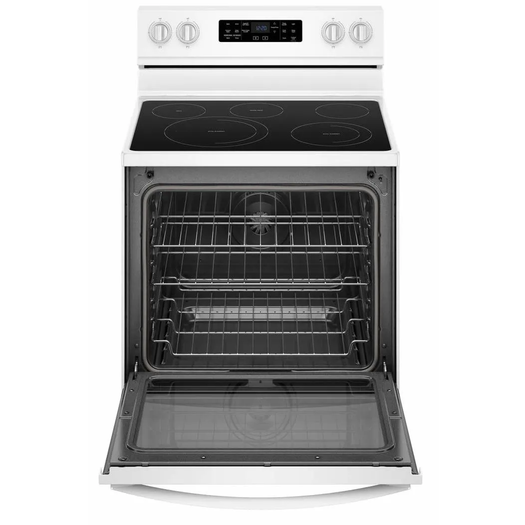 Whirlpool 30-inch Freestanding Electric Range with Frozen Bake™ Technology YWFE775H0HW