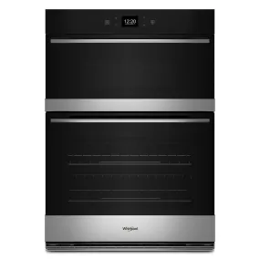 Whirlpool WOEC5930LZ 6.4 Total Cu. Ft. Combo Wall Oven with Air Fry When Connected