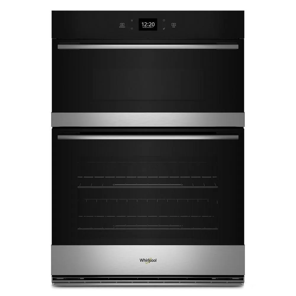 Whirlpool WOEC5930LZ 6.4 Total Cu. Ft. Combo Wall Oven with Air Fry When Connected