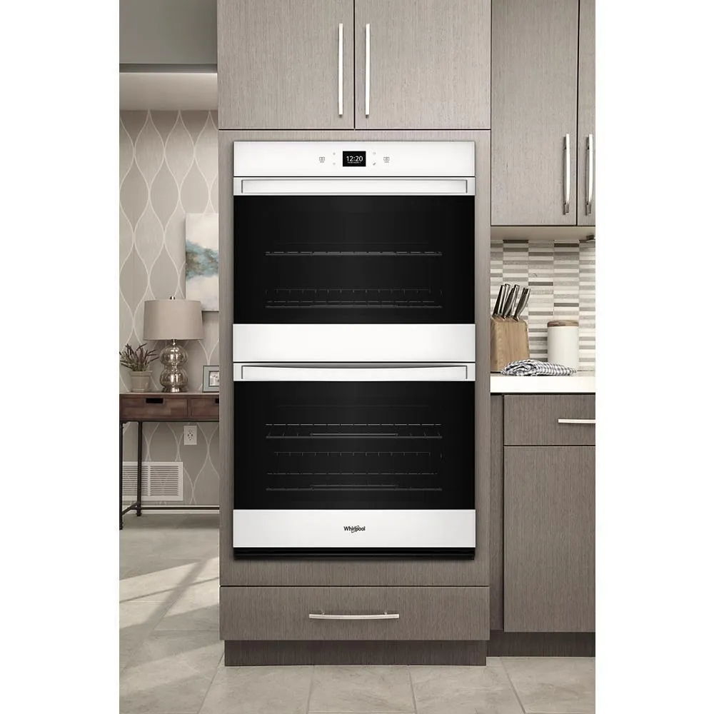 Whirlpool WOED5030LW 10.0 Total Cu. Ft. Double Wall Oven with Air Fry When Connected