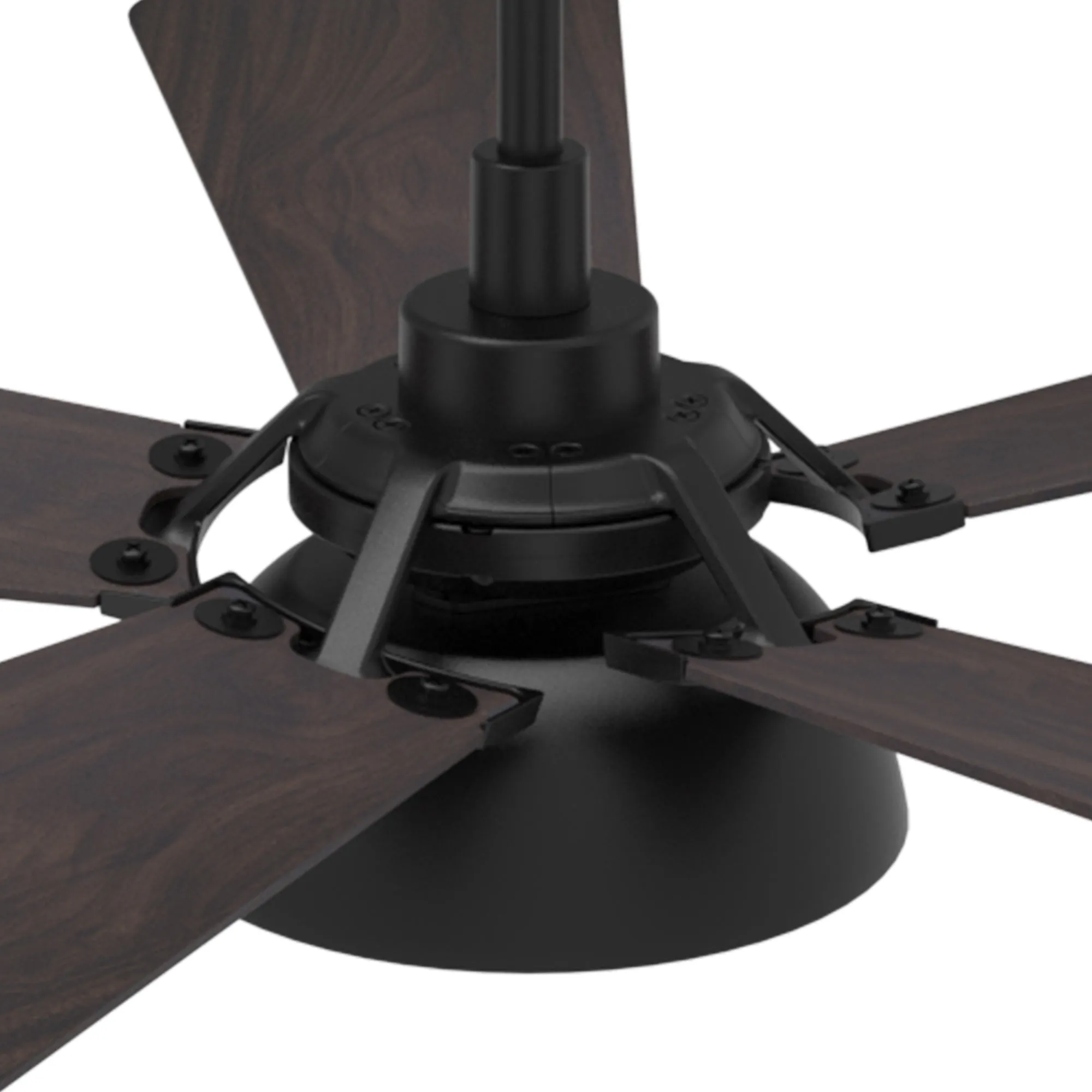 Wilkes Outdoor Smart Ceiling Fan with LED Light and Remote 52"