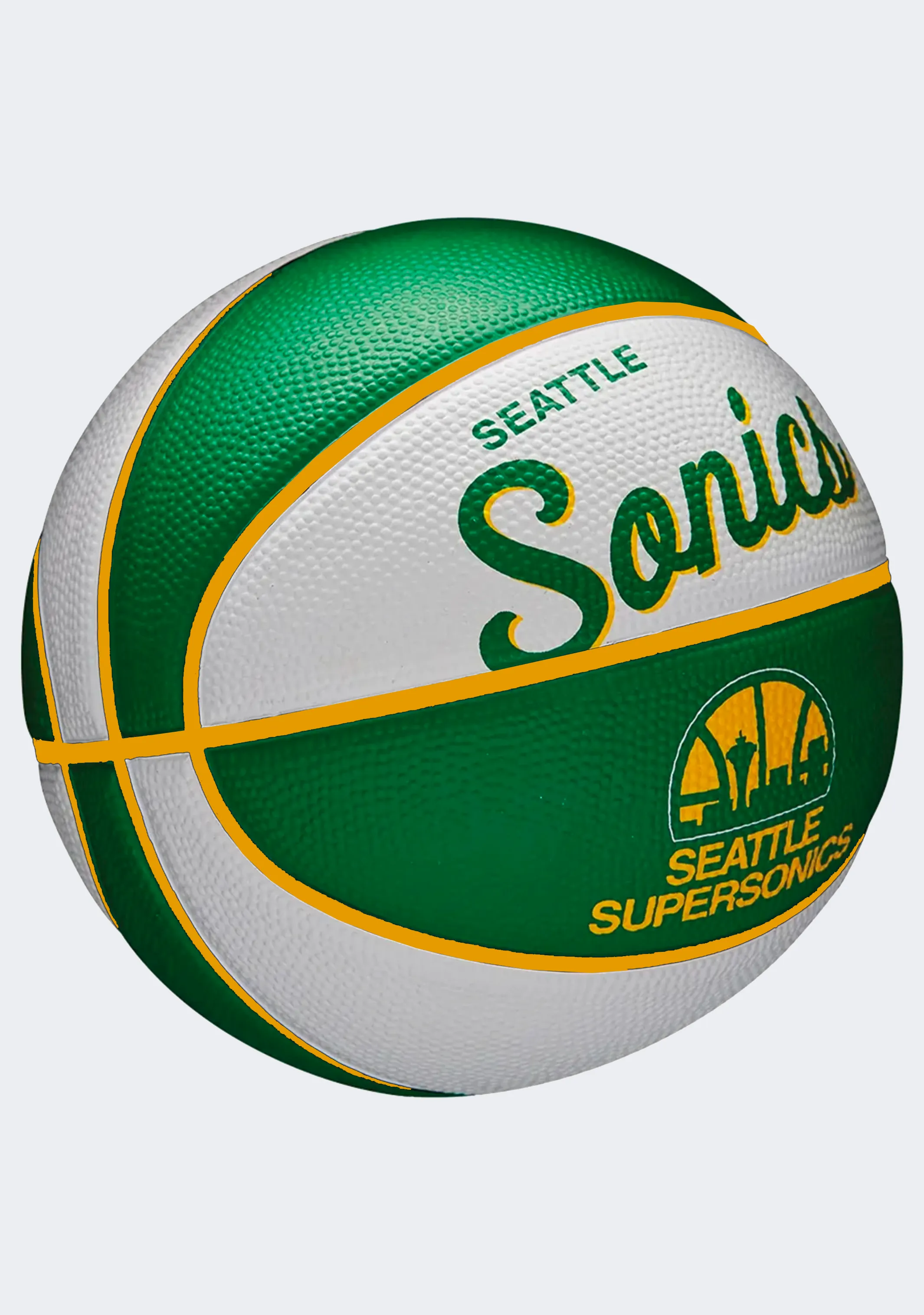 Wilson NBA Retro Mini Seattle Supersonics