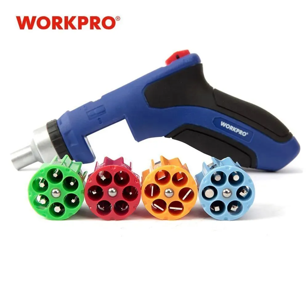 WORKPRO 24 In 1 Grip Style Screwdriver Set Auto-Loading Ratchet Screwdriver Phillips Torx Hex W021176